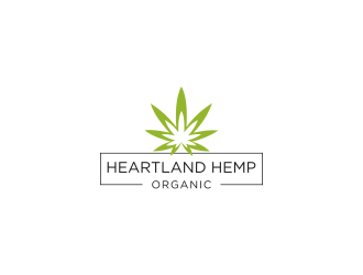 Heartland Hemp Organic logo design by haidar