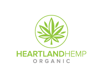 Heartland Hemp Organic logo design by mhala