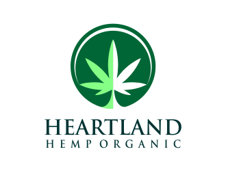 Heartland Hemp Organic logo design by AisRafa