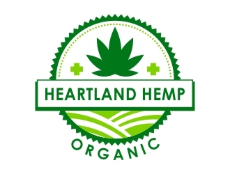 Heartland Hemp Organic logo design by Webphixo