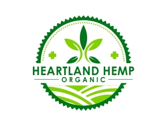Heartland Hemp Organic logo design by Webphixo