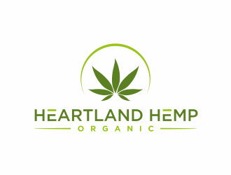 Heartland Hemp Organic logo design by santrie