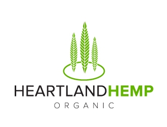 Heartland Hemp Organic logo design by fritsB