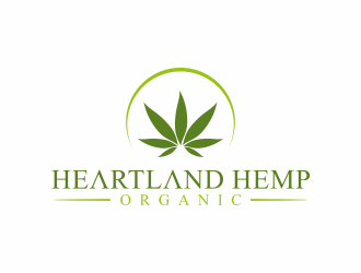 Heartland Hemp Organic logo design by santrie