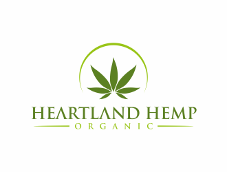 Heartland Hemp Organic logo design by santrie