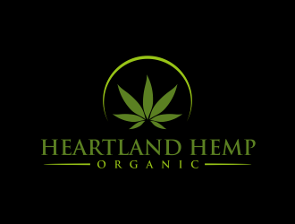 Heartland Hemp Organic logo design by santrie