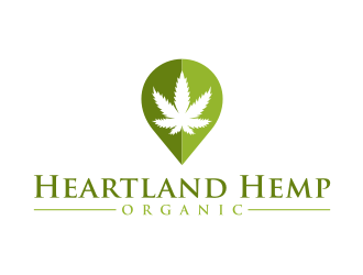 Heartland Hemp Organic logo design by nurul_rizkon