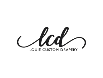 Louie Custom Drapery logo design by logogeek