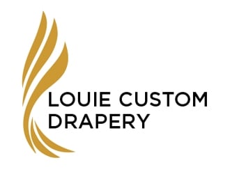 Louie Custom Drapery logo design by ardistic