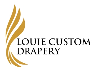 Louie Custom Drapery logo design by ardistic