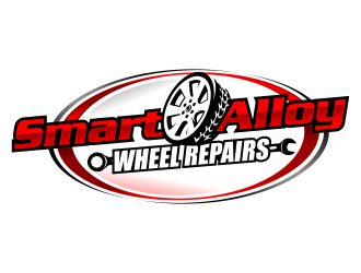 smart alloy wheel repairs  logo design by ingepro