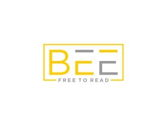 Bee Free to Read logo design by Artomoro