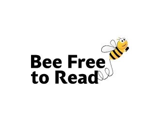 Bee Free to Read logo design by dhika