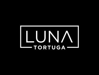 Luna Tortuga logo design by Artomoro