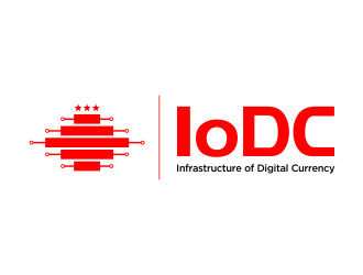 IoDC (Infrastructure of Digital Currency) logo design by andriandesain