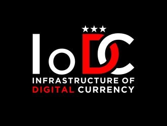 IoDC (Infrastructure of Digital Currency) logo design by Artomoro