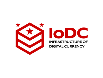 IoDC (Infrastructure of Digital Currency) logo design by keylogo