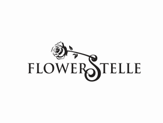 FLOWERSTELLE logo design by AisRafa