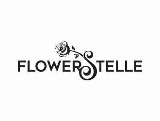 FLOWERSTELLE logo design by AisRafa