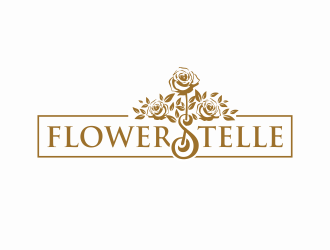 FLOWERSTELLE logo design by AisRafa