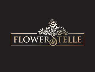 FLOWERSTELLE logo design by AisRafa