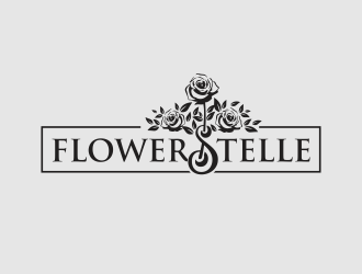 FLOWERSTELLE logo design by AisRafa