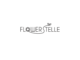 FLOWERSTELLE logo design by RioRinochi
