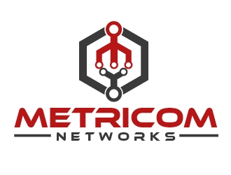 Metricom Networks logo design by shravya