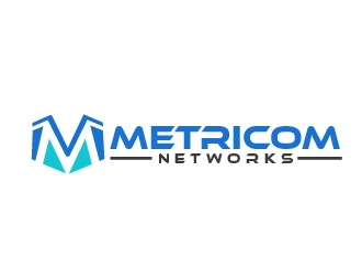 Metricom Networks logo design by shravya