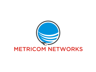 Metricom Networks logo design by Diancox