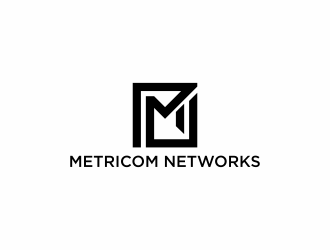 Metricom Networks logo design by hopee