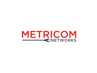 Metricom Networks logo design by Diancox