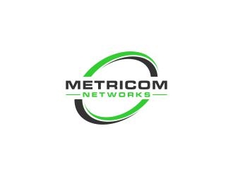 Metricom Networks logo design by Artomoro