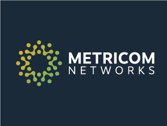 Metricom Networks logo design by nehel