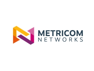 Metricom Networks logo design by nehel