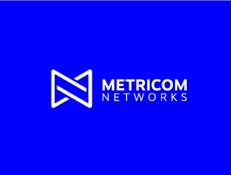 Metricom Networks logo design by nehel