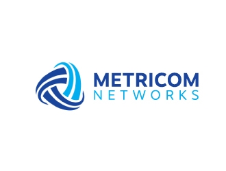 Metricom Networks logo design by nehel