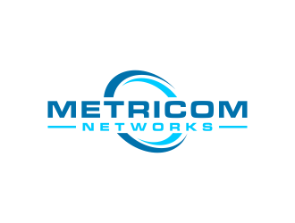 Metricom Networks logo design by ArRizqu
