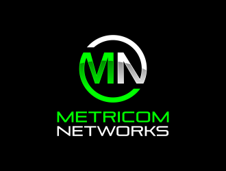 Metricom Networks logo design by ingepro