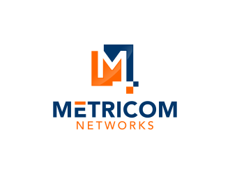Metricom Networks logo design by ingepro