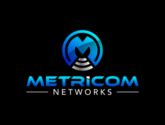 Metricom Networks logo design by ingepro