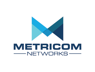 Metricom Networks logo design by mhala