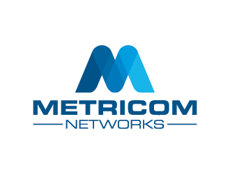 Metricom Networks logo design by mhala
