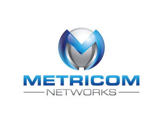 Metricom Networks logo design by mhala