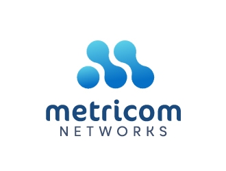 Metricom Networks logo design by nehel