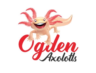 Ogden Axolotls logo design by AYATA