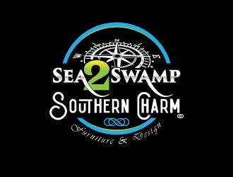 Southern Charm Furniture & Design/Sea 2 Swamp logo design by rootreeper