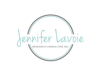 Jennifer Lavoie Research Consulting Inc. logo design by Wisanggeni