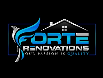 Forte Renovations logo design by aRBy