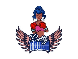 Pretty Tough logo design by graphica